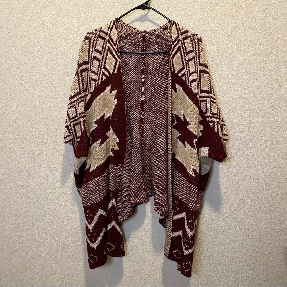 NWOT -Cardigan Handmade Crochet Cover Up Coat